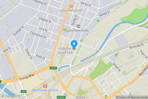 Map location for Apartment 913, Masson Place, 1 Hornbeam Way, Manchester, Greater Manchester, M4 4AQ