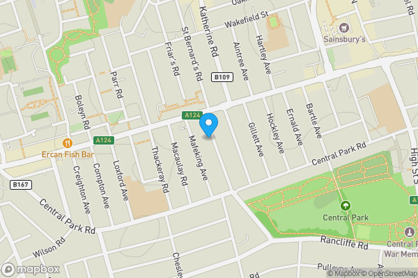 Map location for 20 Kimberley Avenue, East Ham, London, E6 3BG