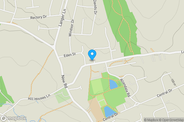 Map location for 1 Pear Tree Avenue, Wingerworth, Chesterfield, S42 6QB