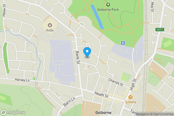 Map location for 2, Jubliee Court Grimshaw Street, Golborne, Warrington, Cheshire, WA3 3DW