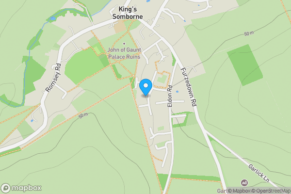 Map location for 26 Scott Close, Kings Somborne, Stockbridge, Hampshire, SO20 6NS
