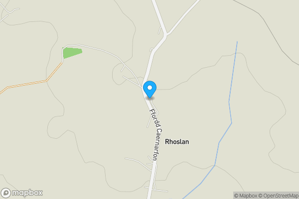 Map location for Rhoslan, Criccieth, Gwynedd, LL52 0NW