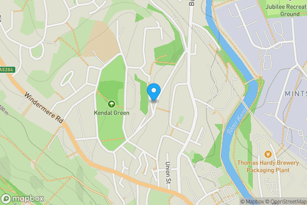 Map location for 6 Horncop Lane, Kendal, Cumbria LA9 4SR