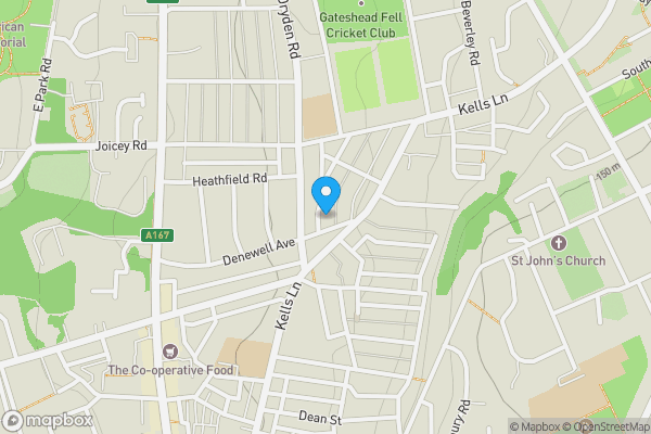 Map location for 5 Ravensdale Crescent, Gateshead, Tyne and Wear, NE9 5YJ
