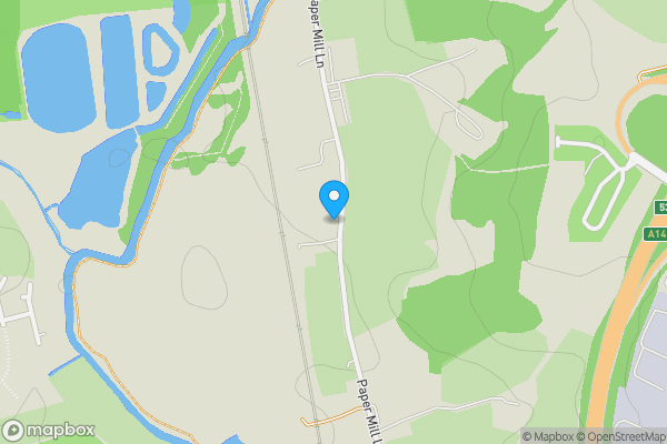 Map location for 155 Paper Mill Lane, Bramford, Ipswich, IP8 4BY