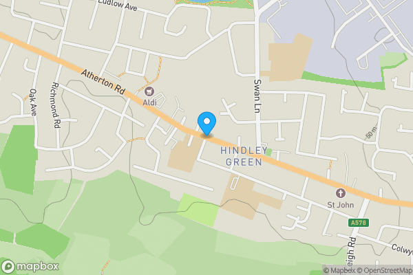 Map location for Atherton Road, WIGAN, Lancashire, WN2 4SD