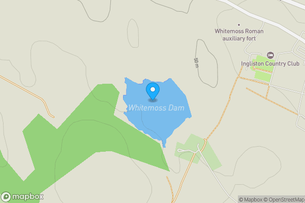 Map location for Whitemoss Dam, Bishopton, Renfrewshire PA7 5NY
