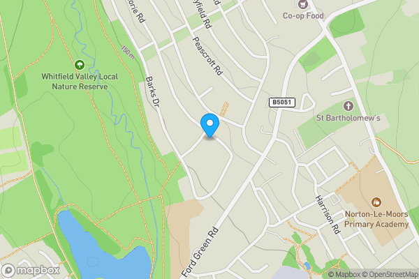 Map location for 259 Barks Drive, Norton, Stoke on Trent, ST6 8EX