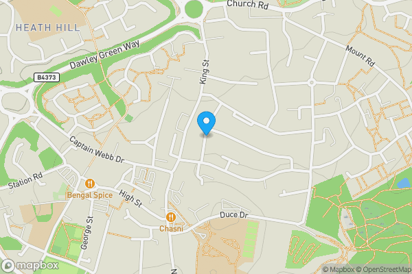 Map location for Worcester Road, Telford, Shropshire, TF4 2HY