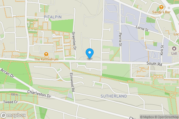 Map location for 307 South Road, Angus, DD2 2RT