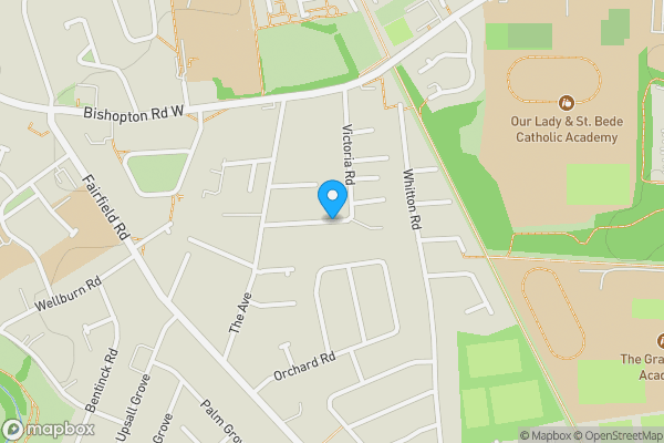 Map location for Albert Road, STOCKTON-ON-TEES, Cleveland, TS19 7EW