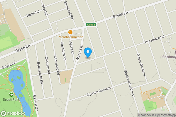 Map location for Breamore Court, 23 Breamore Road, Ilford, Essex, IG3 9NP
