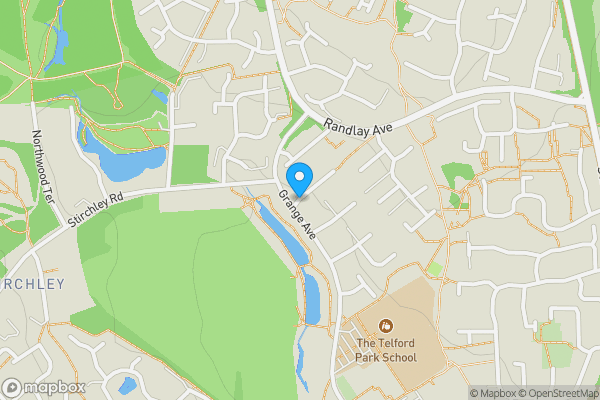 Map location for Chirbury, TELFORD, Shropshire, TF3 1UH