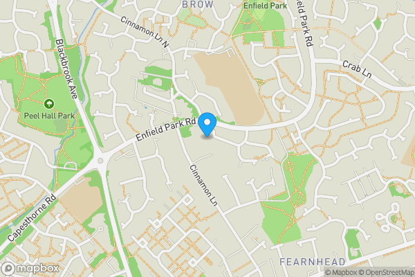 Map location for 17 Isherwood Close, Fearnhead, Warrington WA2 0DJ