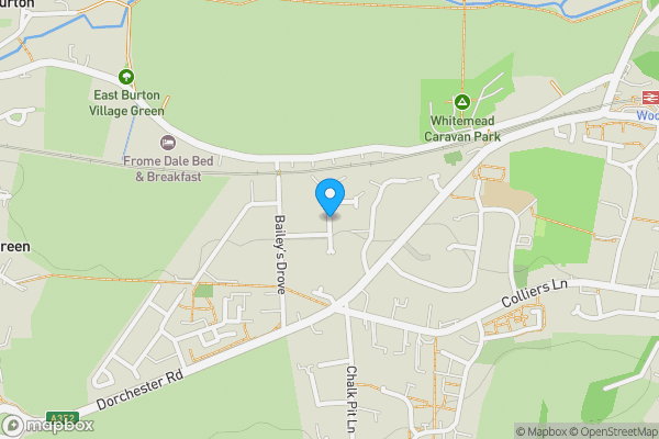 Map location for Sydenham Crescent Wool, Dorset, BH20