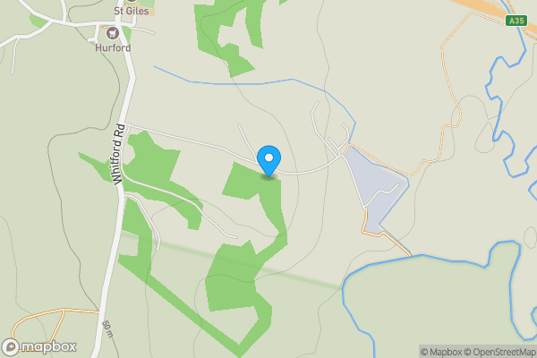 Map location for Kilmington Axminster, Devon, EX13
