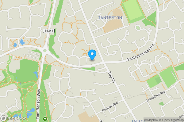 Map location for 165 Tag Croft, Ingol, Preston PR2 7AJ