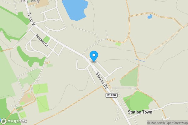 Map location for 14 Station Lane, Station Town, Wingate, County Durham, TS28 5DG