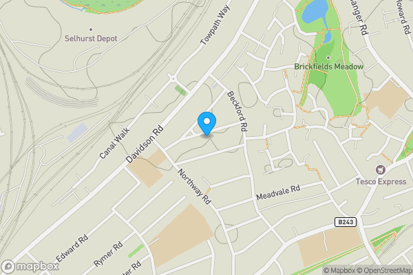 Map location for 26 Rees Gardens, Croydon, Surrey CR0 6HR