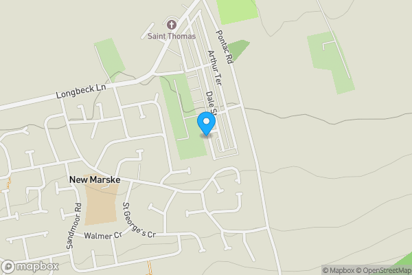 Map location for West Terrace, New Marske, Redcar , TS11 8HB
