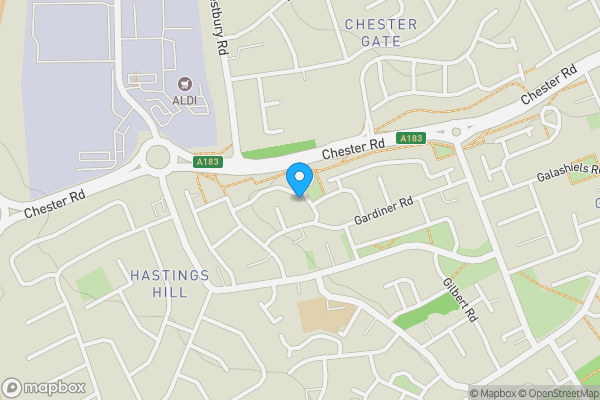 Map location for 12 Godfrey Road, Sunderland, Tyne and Wear, SR4 9PU