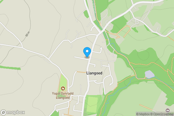 Map location for 3 Gorddinog Terrace, Llangoed, Beaumaris, Anglesey, LL58 8NG
