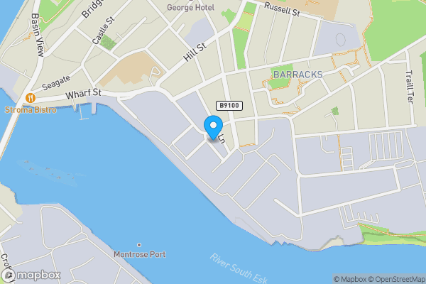 Map location for 11 River Street, Montrose, DD10 8DL