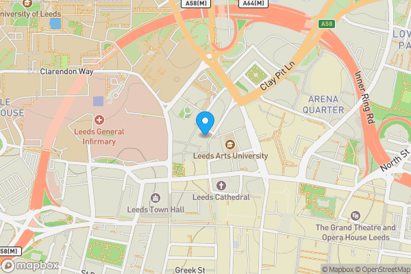 Map location for Former Walkabout Cookridge Street Leeds West Yorkshire LS2 3AW