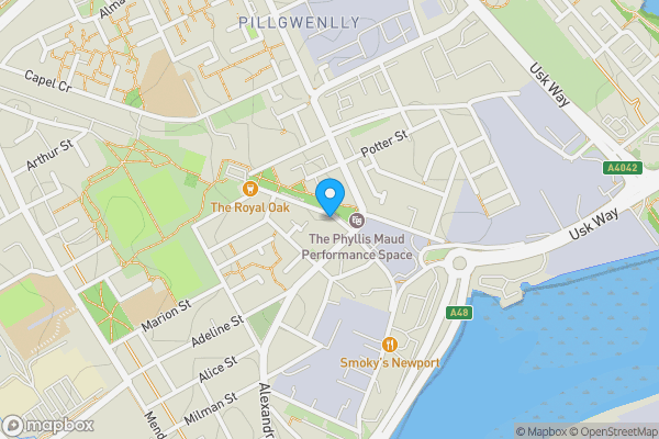 Map location for 4 Courtybella Terrace , Newport, NP20 2LA