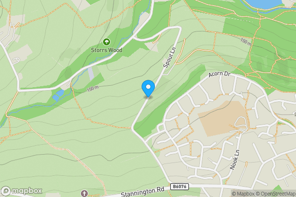 Map location for Spout House, Spout Lane, Stannington, Sheffield, South Yorkshire, S6 6EF