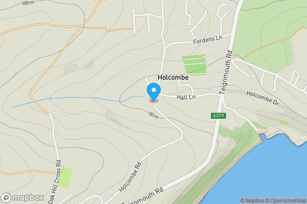 Map location for 30 Holcombe Village, Holcombe, Dawlish, Devon EX7 0JR