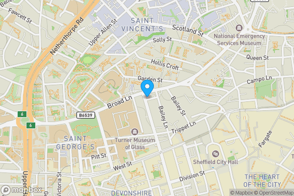 Map location for Rockingham House, Bennetthorpe, Doncaster, South Yorkshire, DN2 6AA