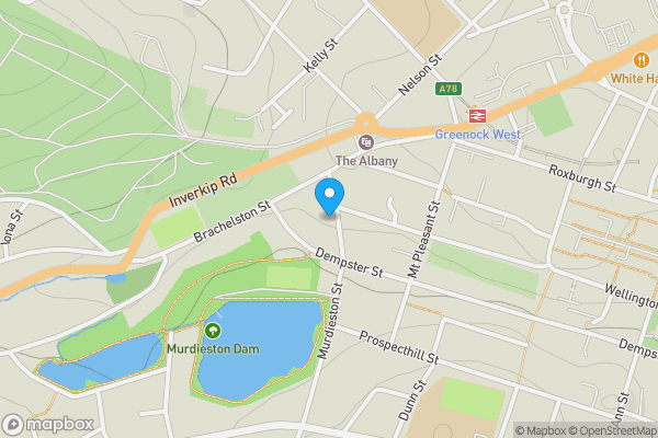 Map location for 10 Murdieston Street, Flat 1-2, Greenock, PA15 4DU