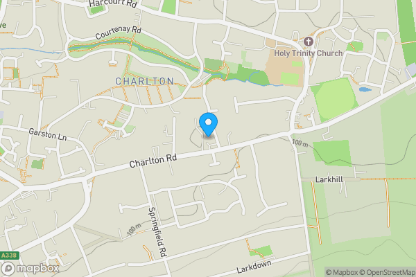 Map location for Badgers Gardens, Charlton Road, Wantage, Oxfordshire, OX12 8FE