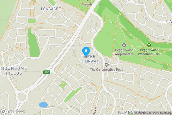 Map location for 68 The Coach Road, Basingstoke, Hampshire, RG23 7FY