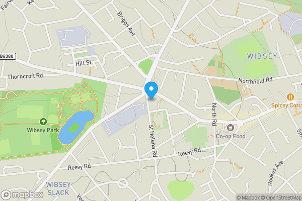 Map location for 48, St. Helena Road Bradford, BD6 1TB