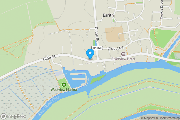 Map location for The Priory, 83 High Street, Huntingdon PE29 3ER