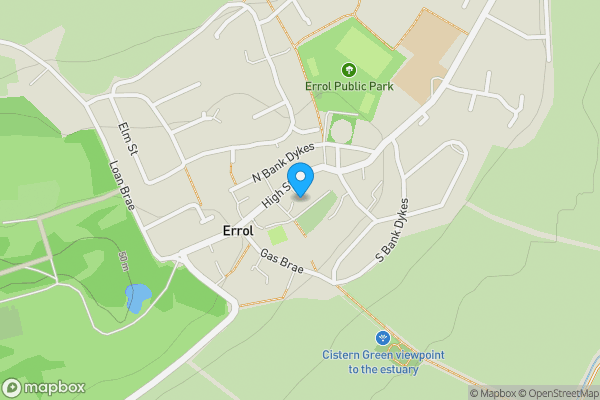 Map location for Bruce Hall, Hall Wynd, Perth, Errol PH2 7QL