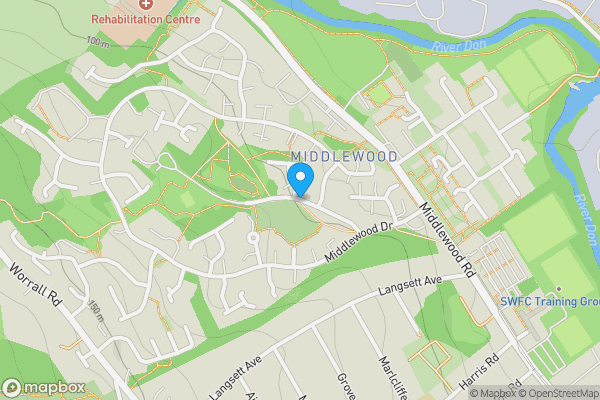 Map location for Eastwood, South Yorkshire, S6 1TU