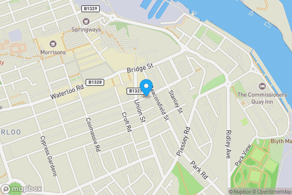 Map location for 27-29 Carlton Street, Blyth, Northumberland, NE24 2DT