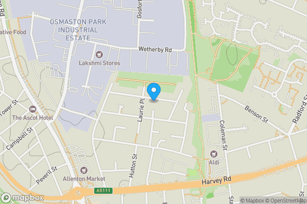 Map location for 32 Brigden Avenue, Allenton, Derby DE24 8LJ