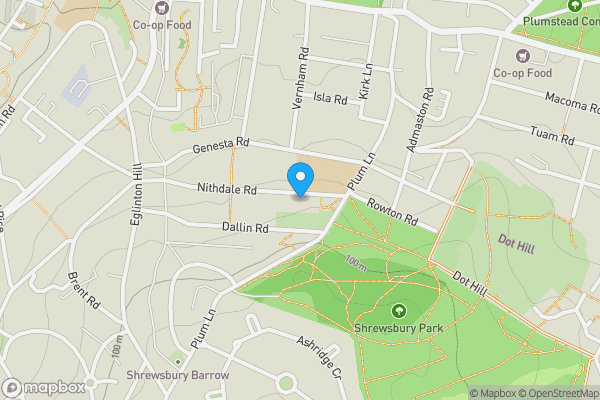 Map location for Flat A, 110 Nithdale Road,  Plumstead, London, SE18 3PD
