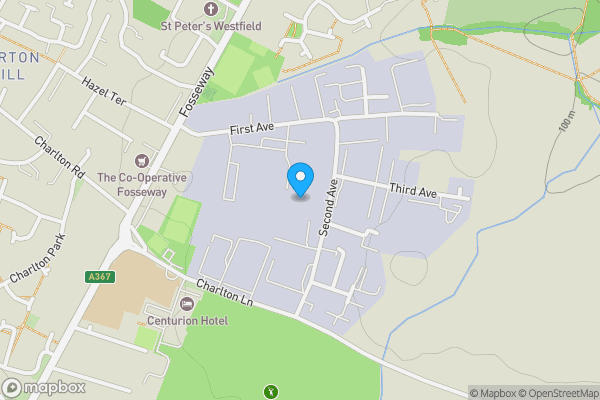 Map location for Wireless House, Westfield Industrial Estate, Midsomer Norton, Avon, BA3 4BS