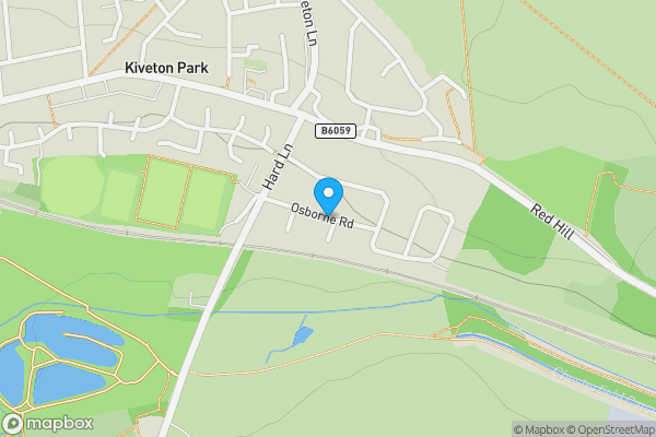Map location for 874 Osborne House, Osborne Road, Kiveton Park, Sheffield, S26 6PQ