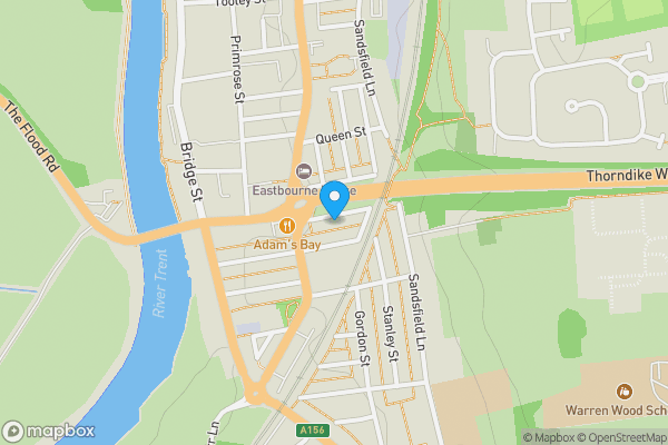 Map location for 28 Wellington Street, Gainsborough, Lincolnshire, DN21 1BX