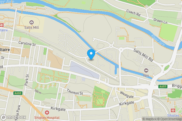 Map location for Freehold Commercial Investment, Festival Building, Ashley Lane, Shipley, West Yorkshire BD17 7DQ