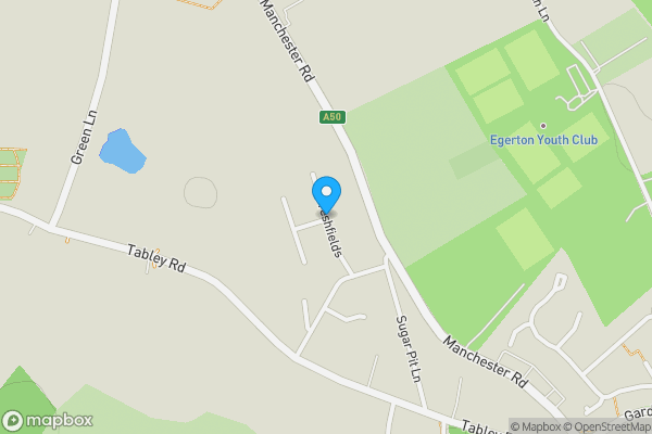 Map location for Freshfields, Knutsford
