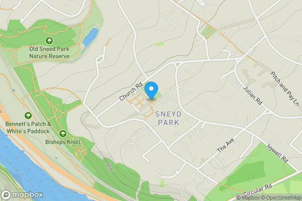 Map location for Sanctuary Gardens, Bristol, Avon, BS9 1QR