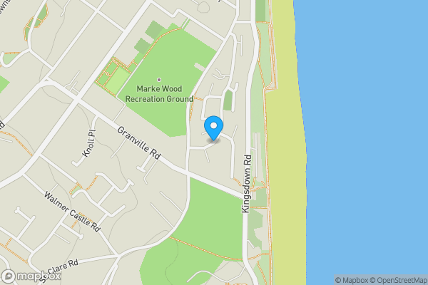 Map location for Lord Warden Avenue, Deal, Kent, CT14 7LD