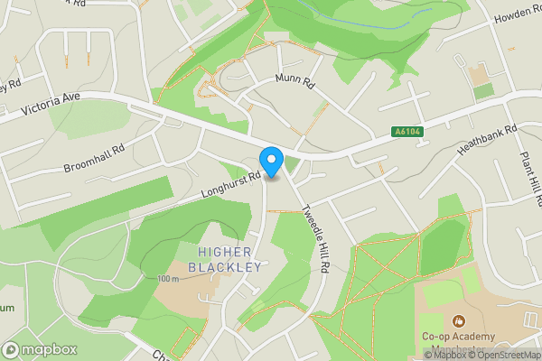 Map location for 170 Crab Lane, Manchester M9 8WD